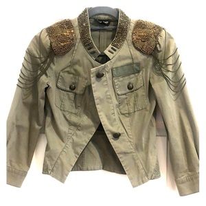Crop army jacket